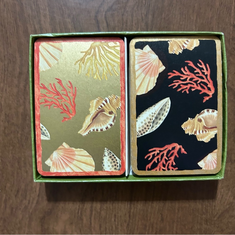 Vintage Caspari playing cards